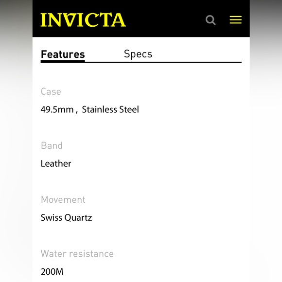 Invicta Excursion Men’s Watch - Picture 10 of 11